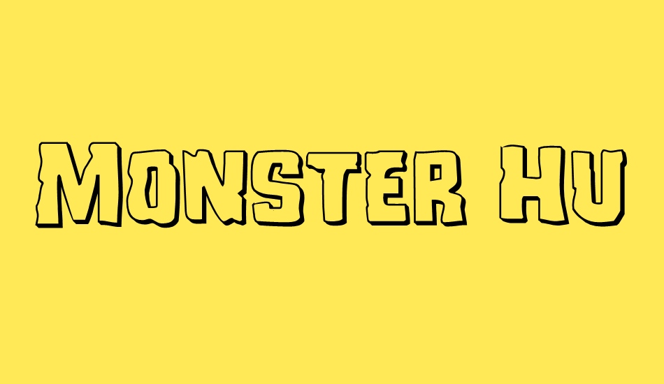 Monster Hunter 3D font big