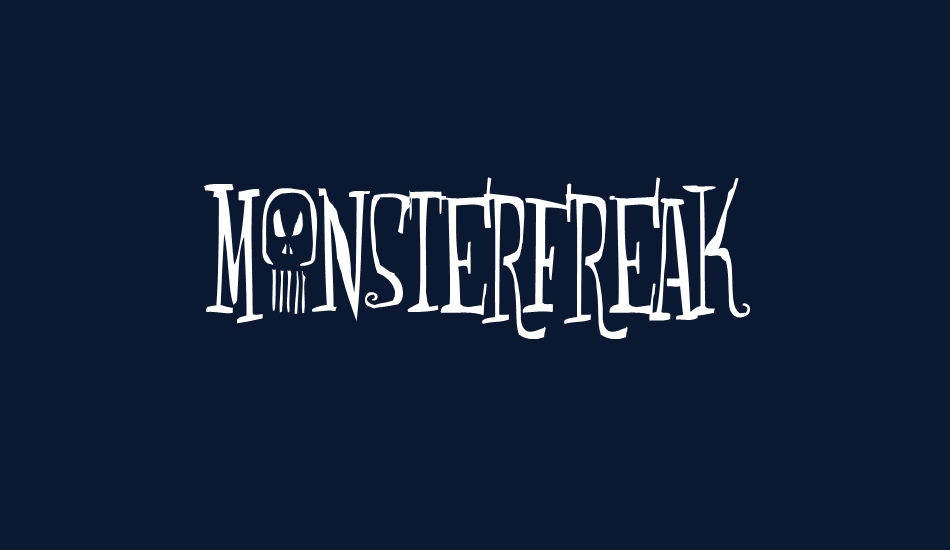 Monsterfreak font big