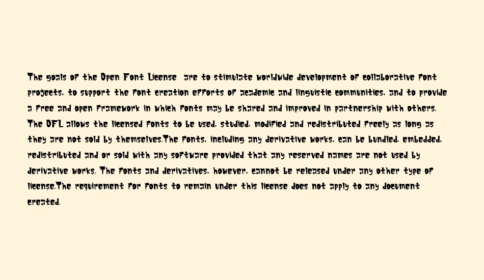 MonsTerio font 1