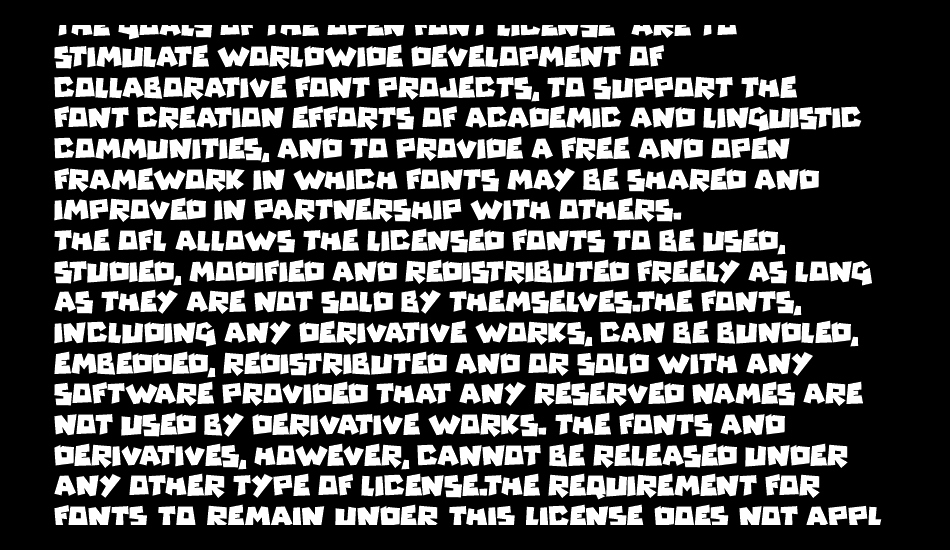 Monsterz font 1