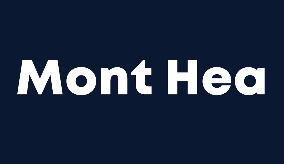 Mont Heavy DEMO font big