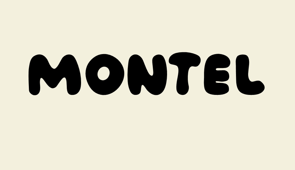 Montel font big