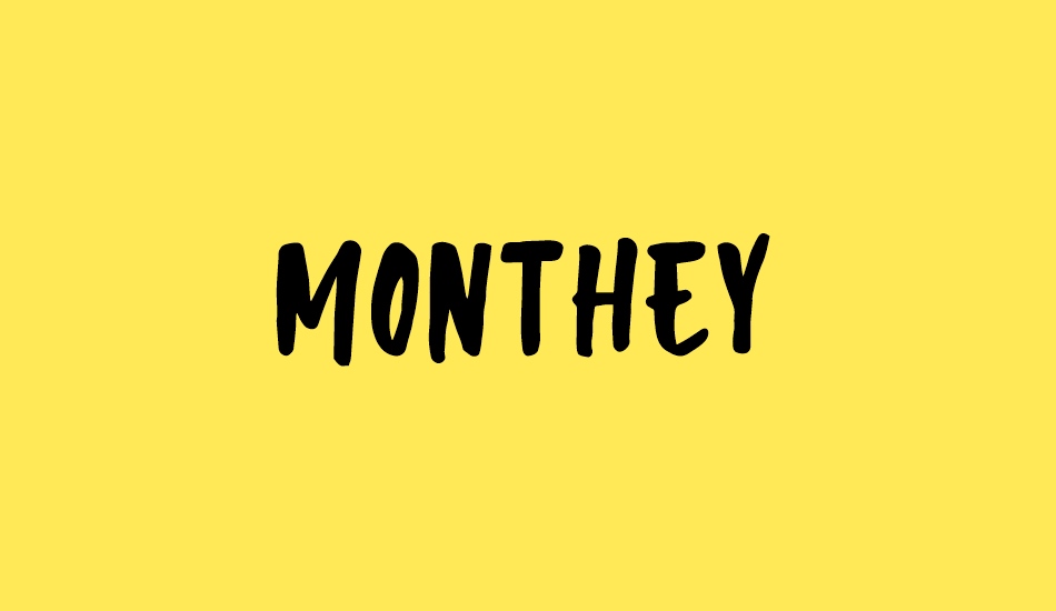 Monthey font big