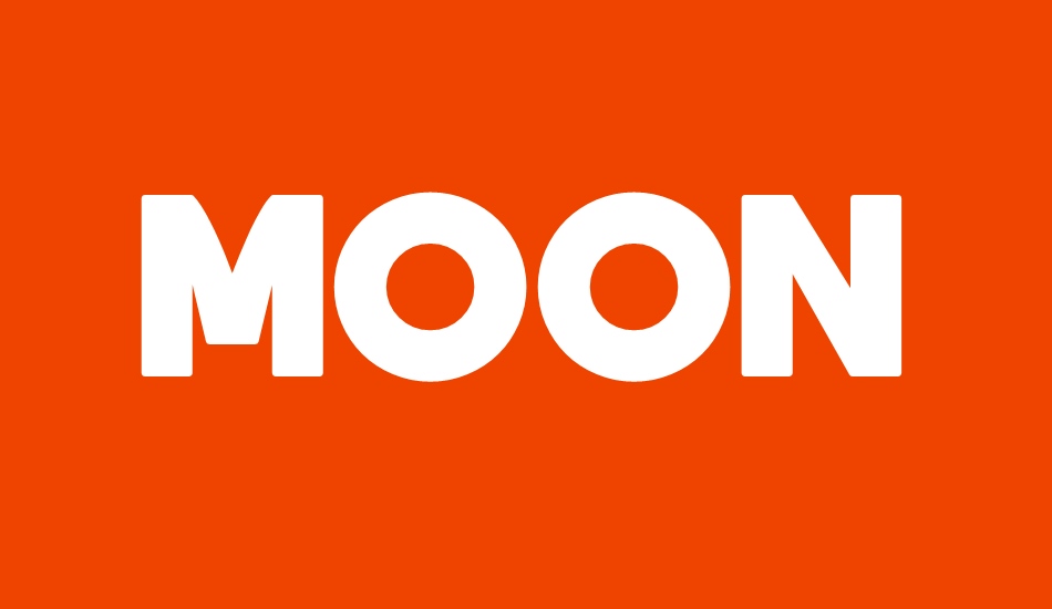 MOON GET! font big