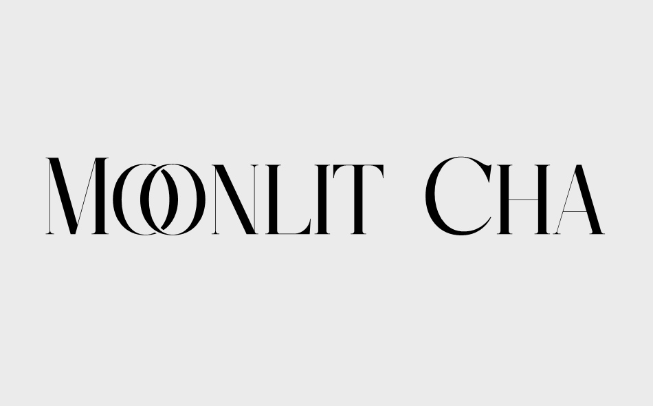 Moonlit Charm font big