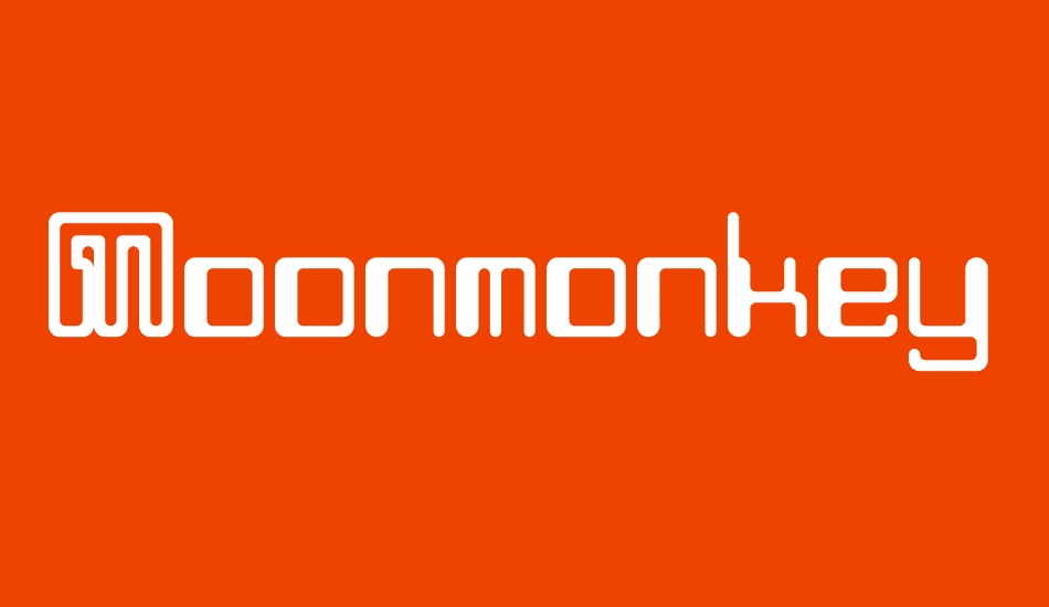 Moonmonkey font big