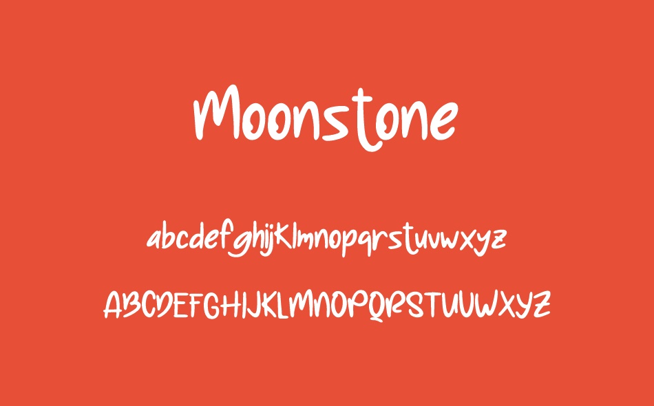 Moonstone font