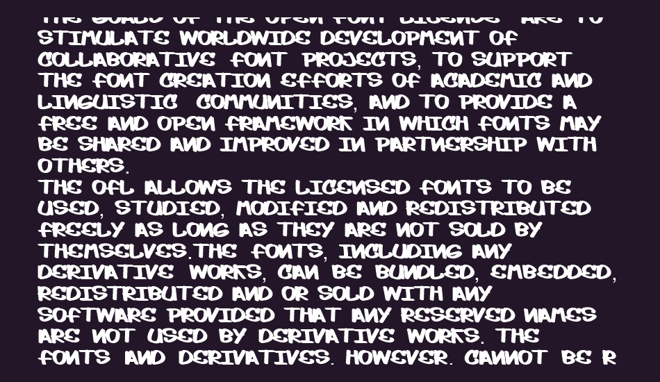 Mop Top font 1