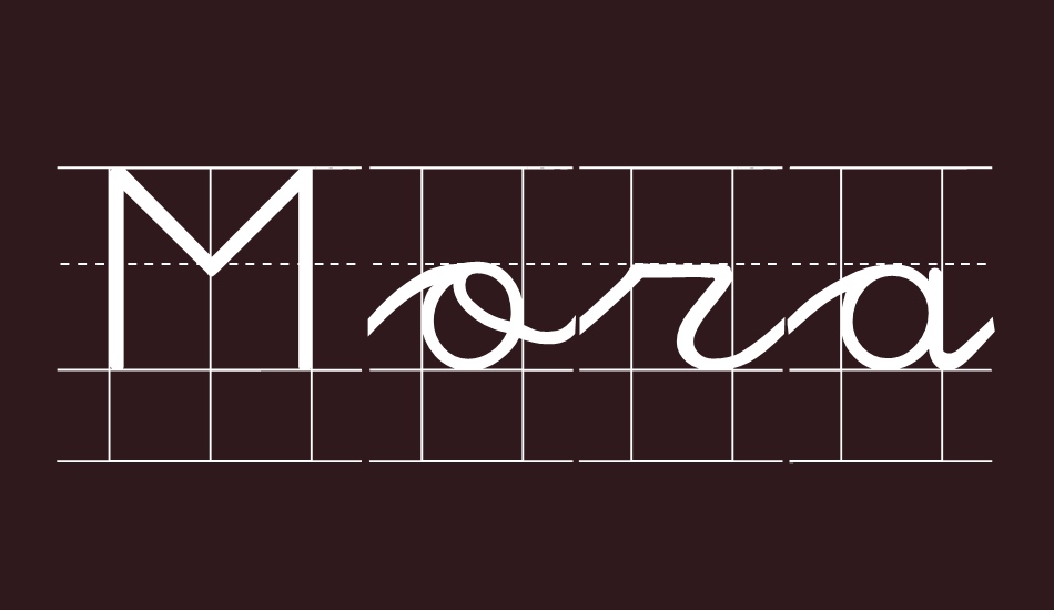 Morasoft7 font big