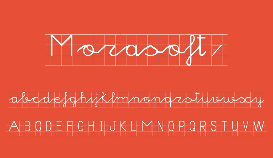Morasoft7 font