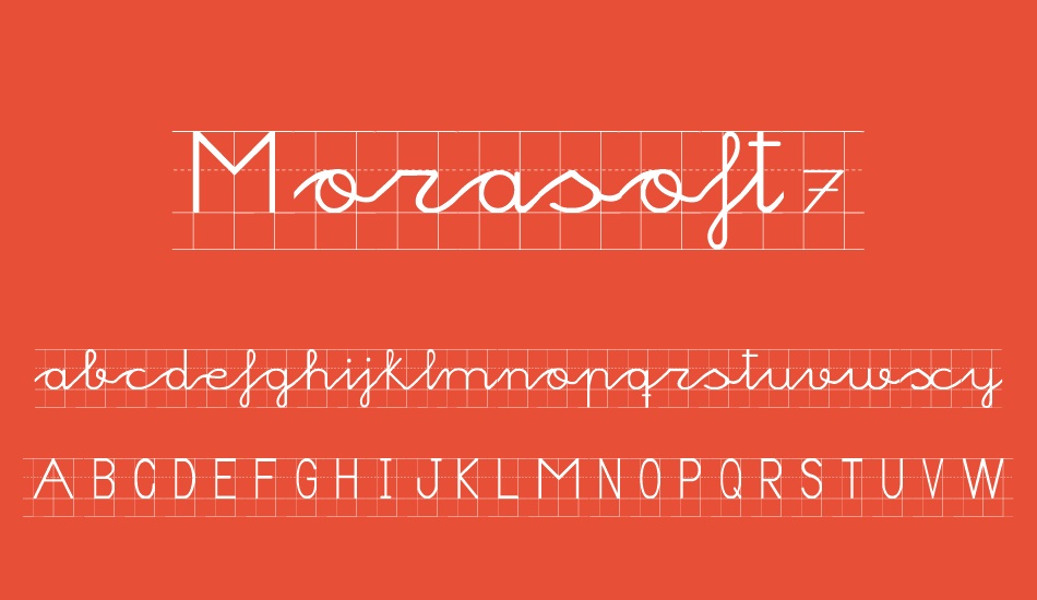 Morasoft7 font