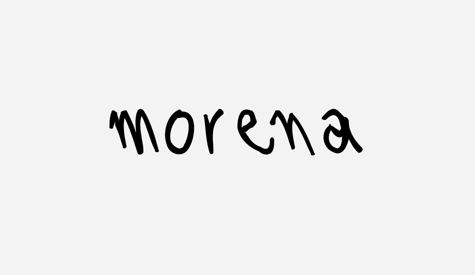 morena font big