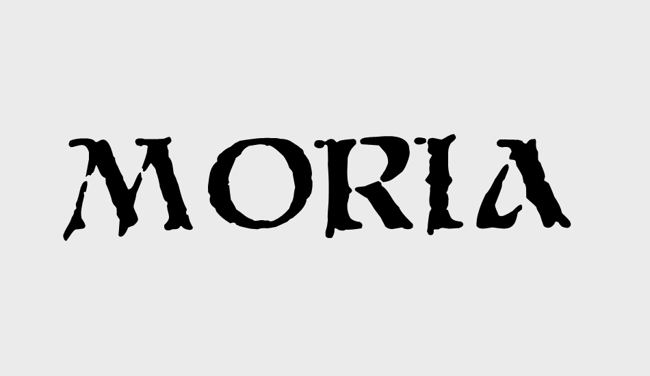 Moria font big