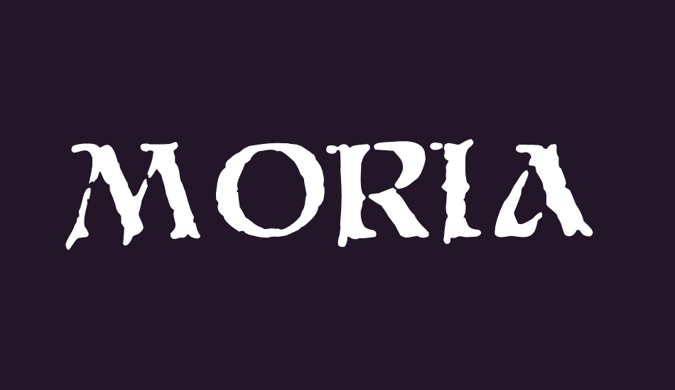 Moria Citadel font big