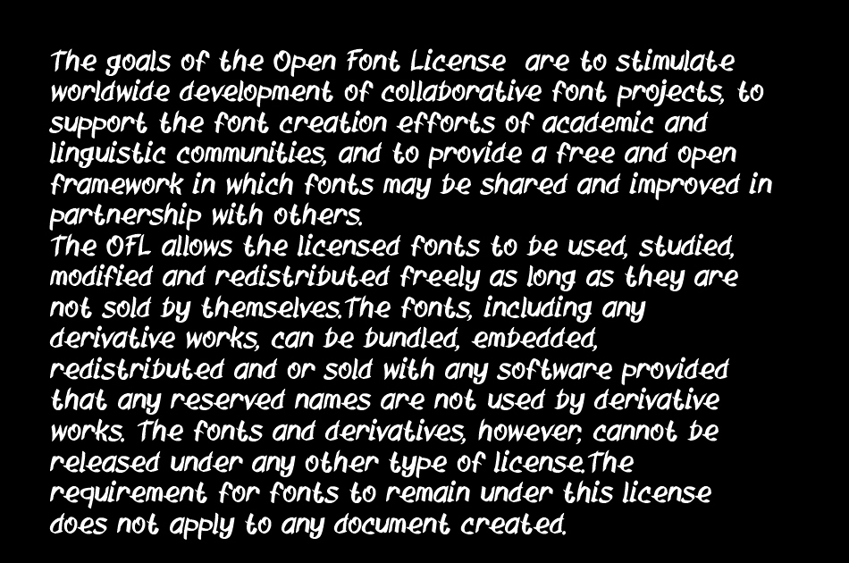 Movery font 1