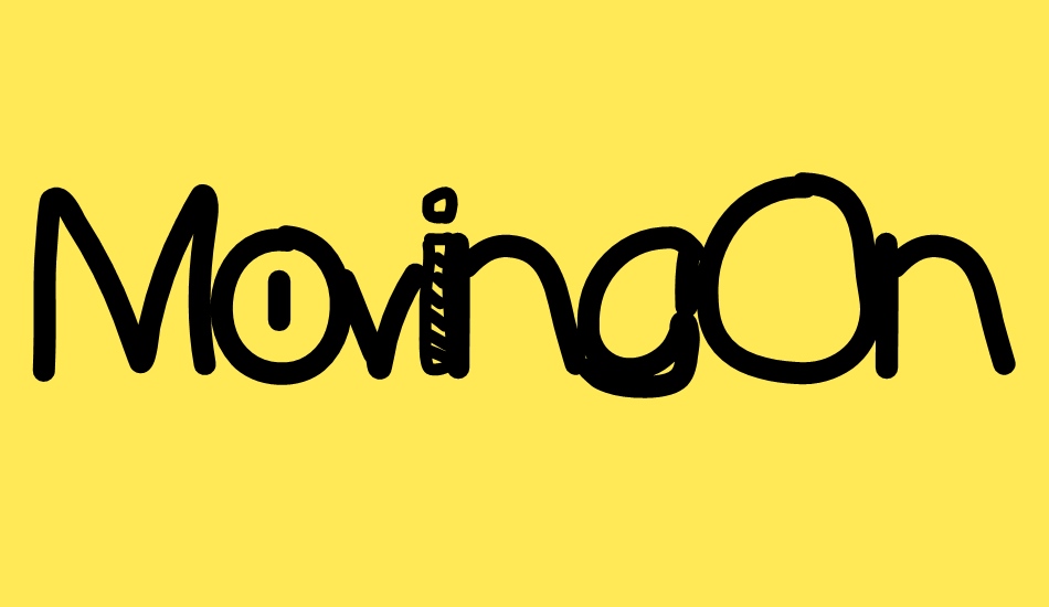MovingOn font big