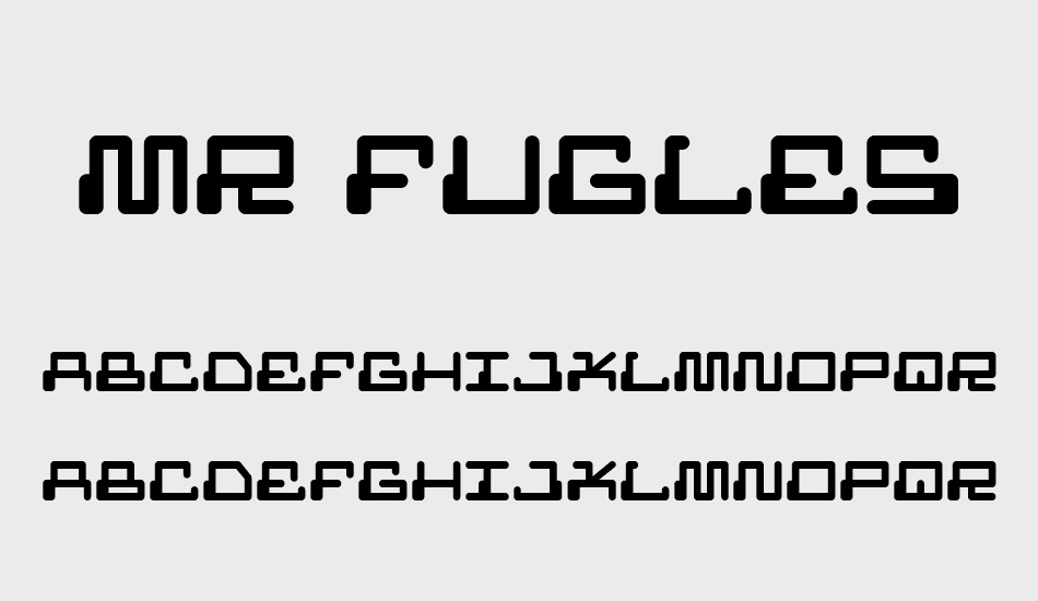 MR FUGLESANG CLEAN font