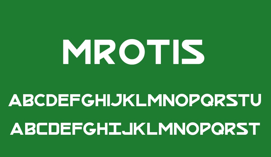 MrOtis font