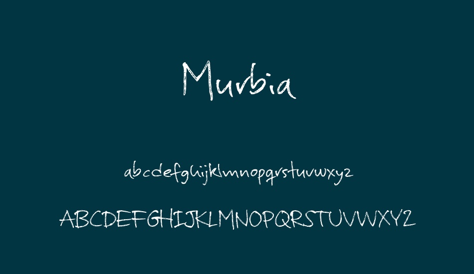 Murbia DEMO font
