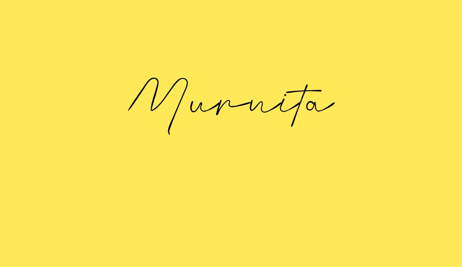 Murnita font big