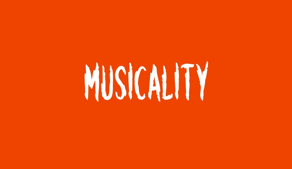 Musicality font big