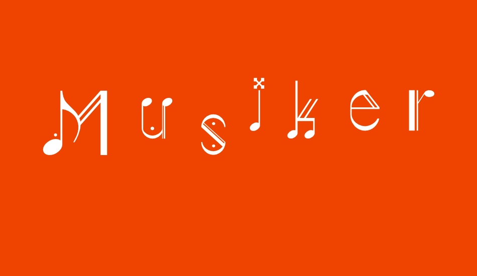 Musiker font big