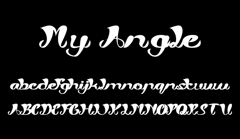 My Angle font