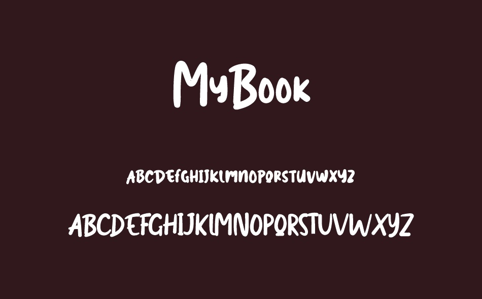 MyBook font