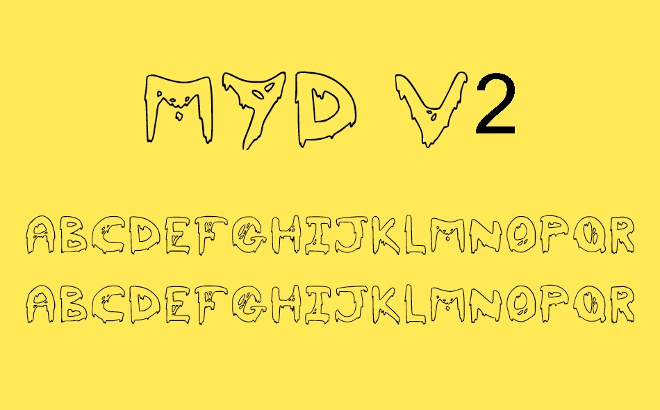 Myd V2 font