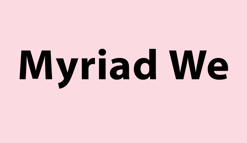 myriadpro webfont myriadpro webfont