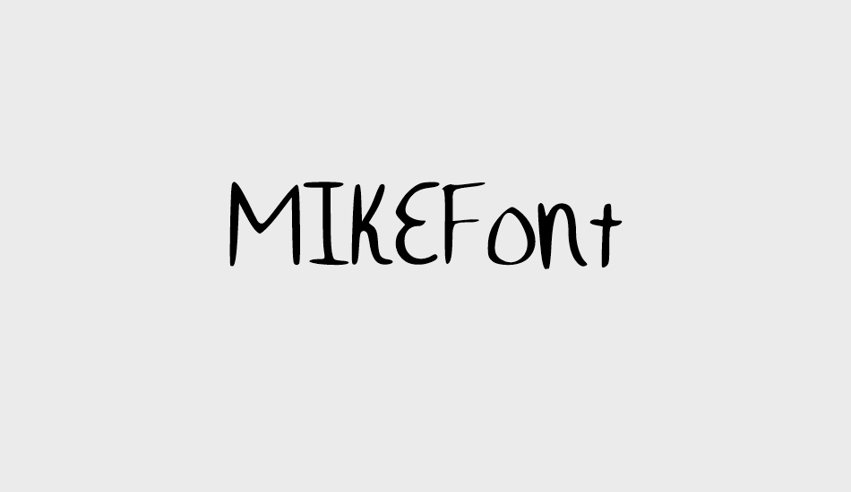 MIKEFont font big