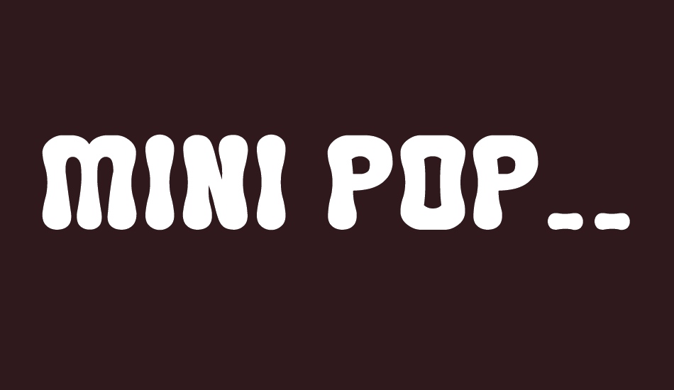 MINI POP__G font big