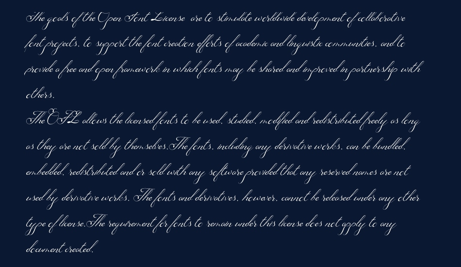 Nachelle font 1