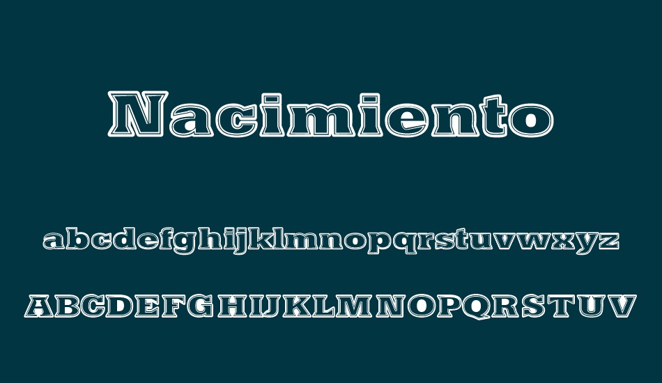 Nacimiento font