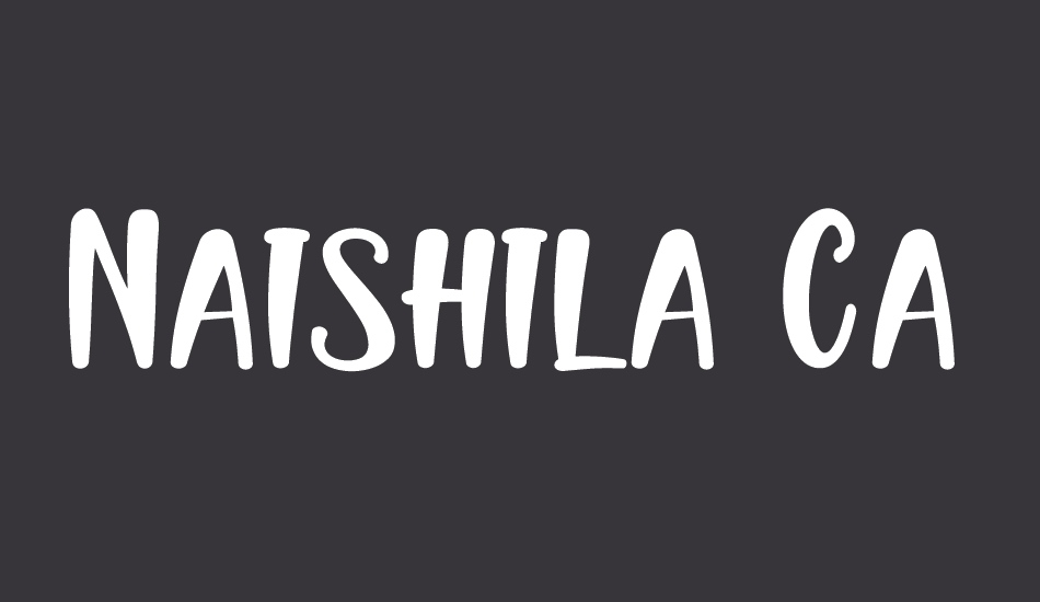 naishila-caps font big