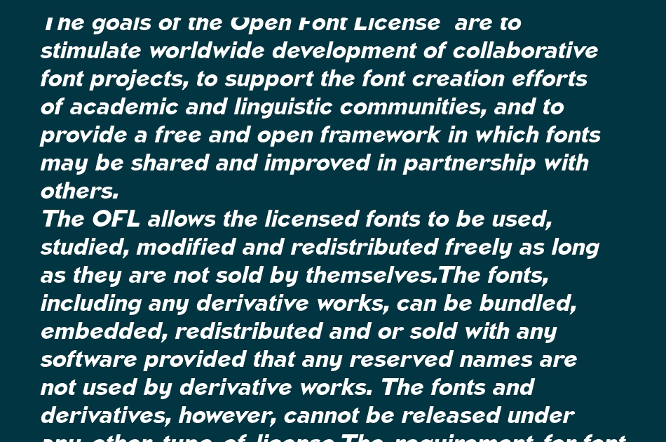 Naked Power font 1