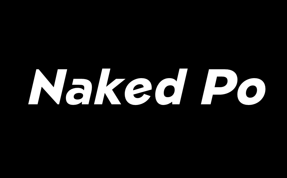 Naked Power font big