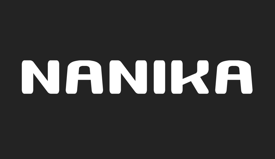 Nanikano Capsule font big