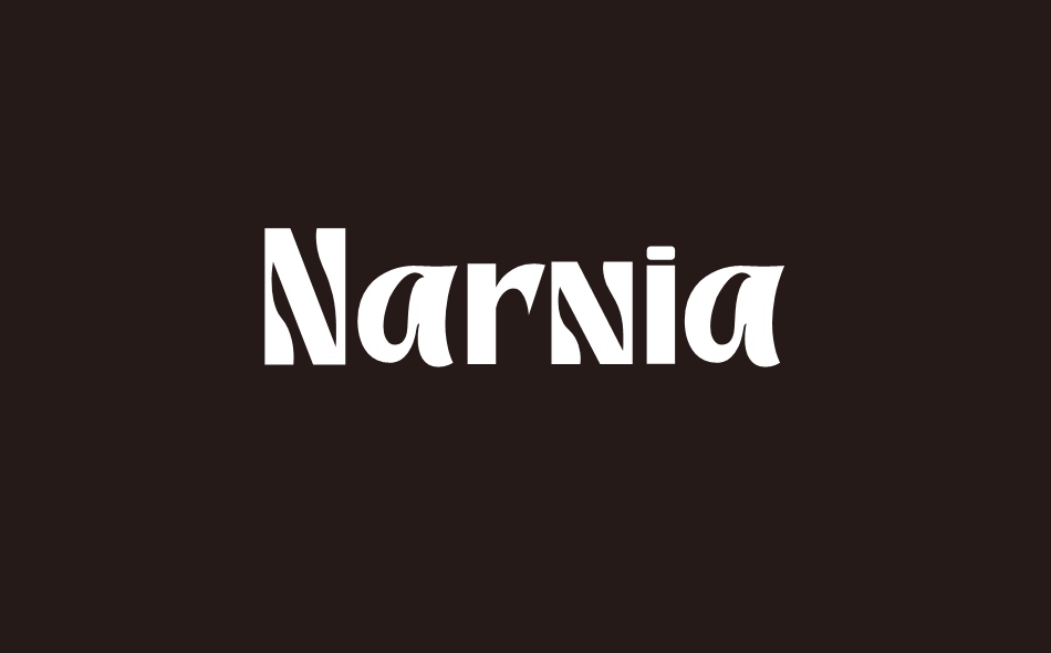 Narnia font big