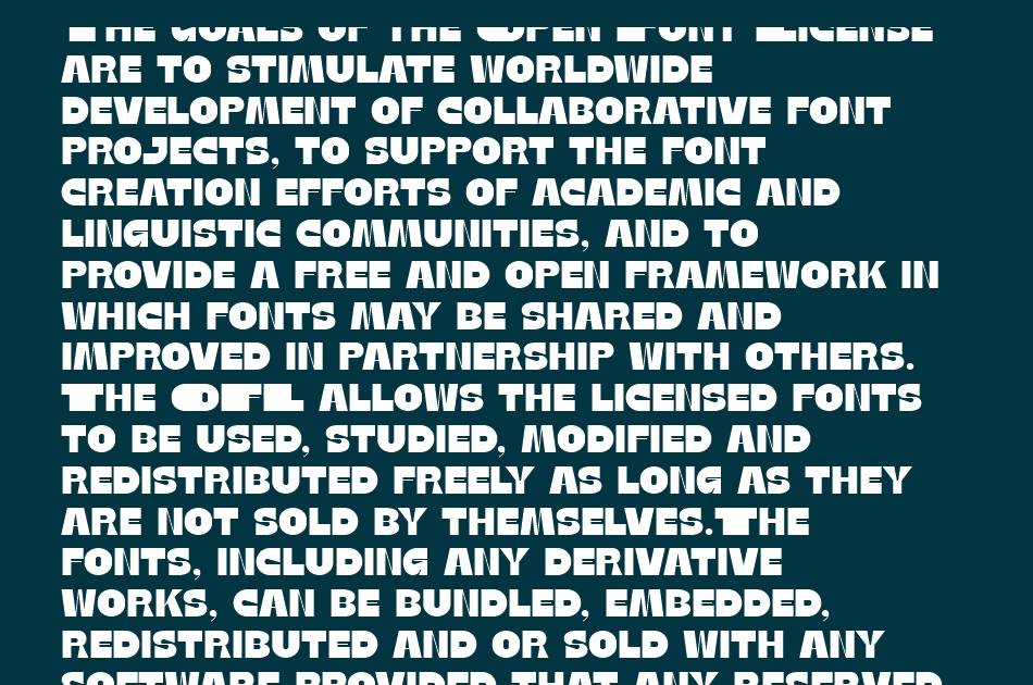 Native Letter font 1