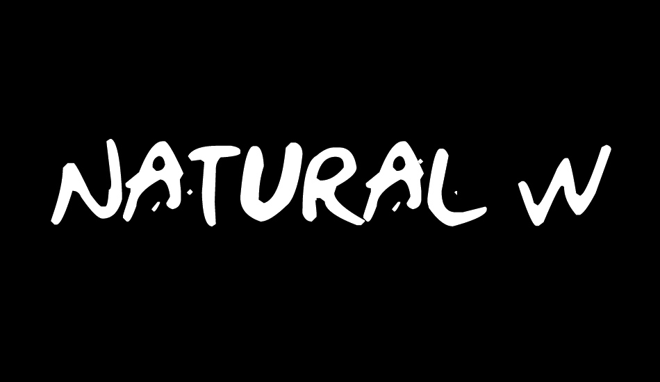 NATURAL WRITING font big