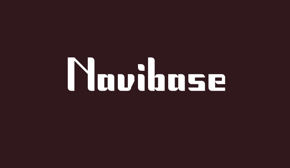 Navibase font big