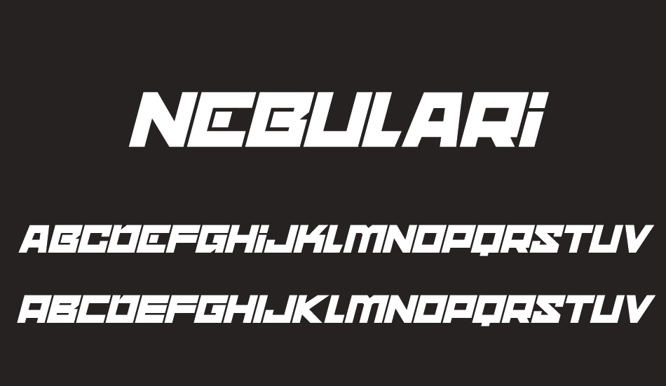 nebulari font