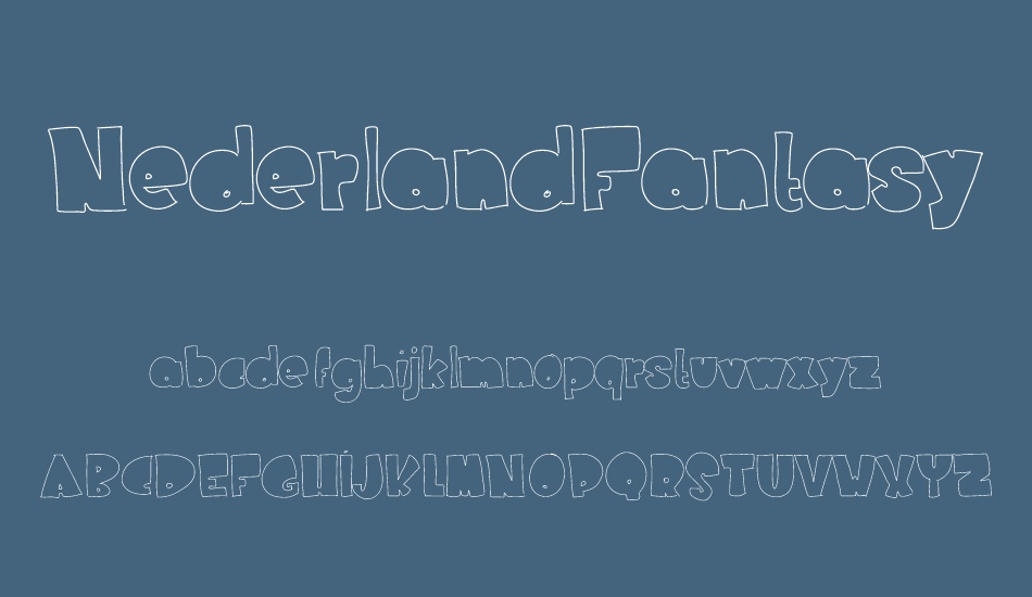 nederlandfantasy font