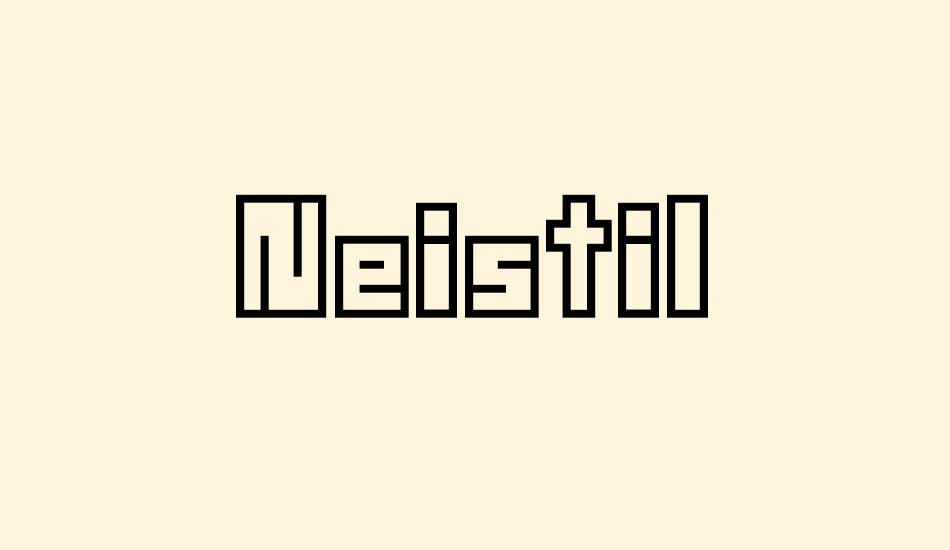 Neistil font big