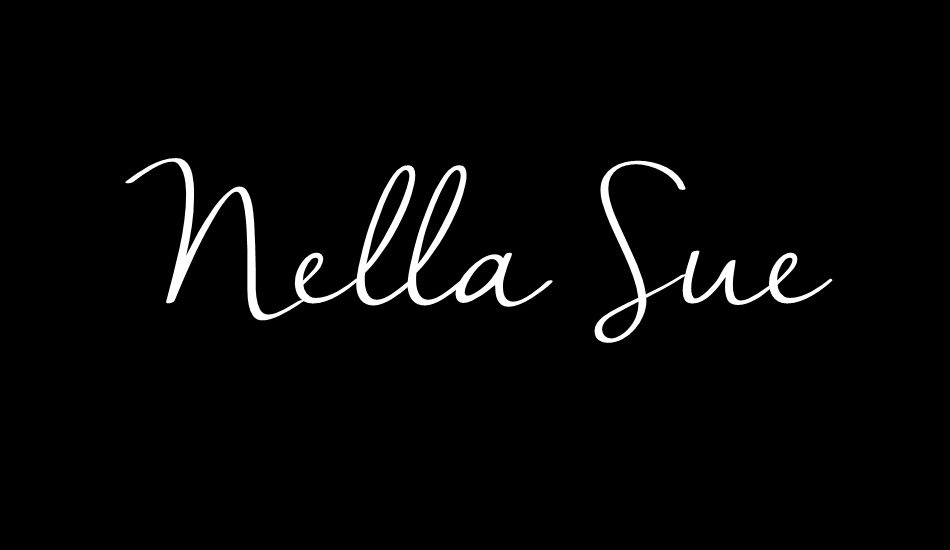 Nella Sue Demo font big