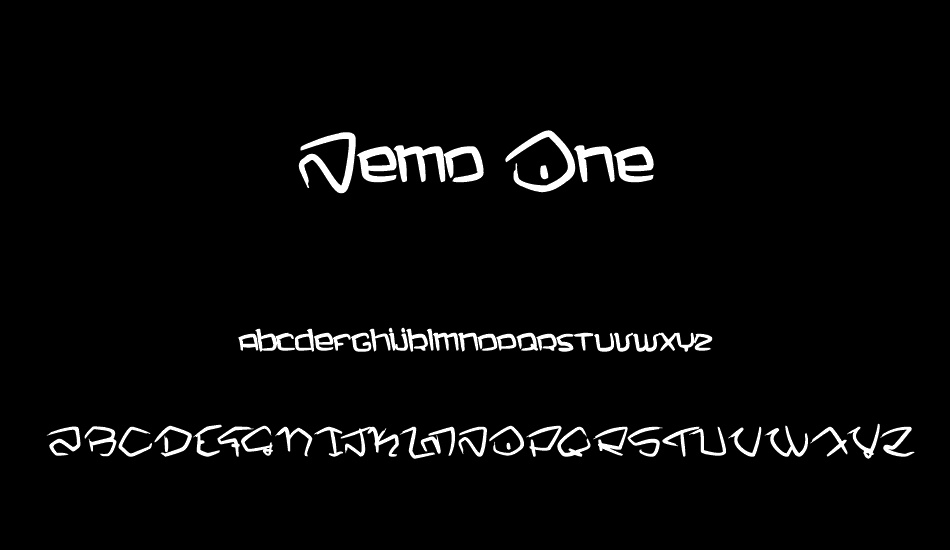Nemo One font