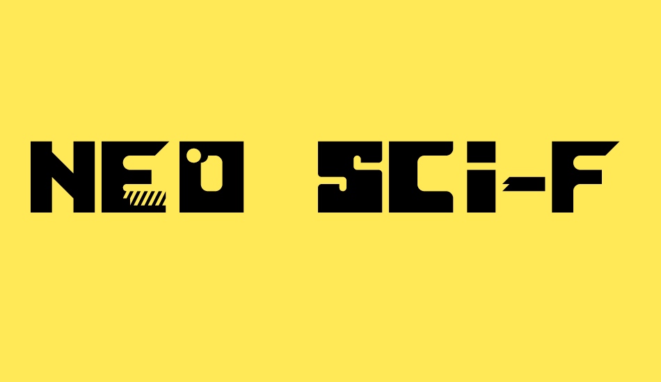 Neo Sci-Fi font big