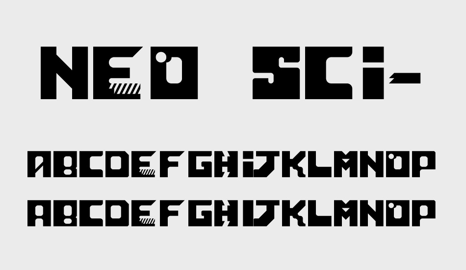 Neo Sci-Fi font