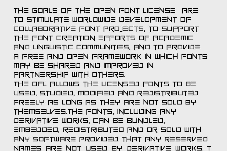 Neon Zone font 1